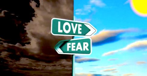 Qual você escolherá – o amor ou o medo?