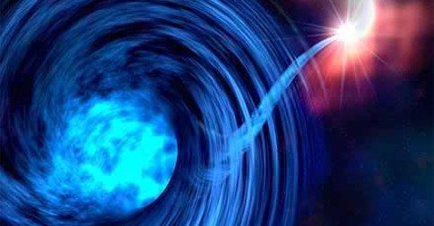 Portal cósmico abrindo-se entre Júpiter e a Terra
